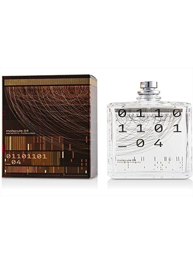 Escentric Molecules Molecule 04 for Unisex Edt Spray, 3.5 Fl Oz