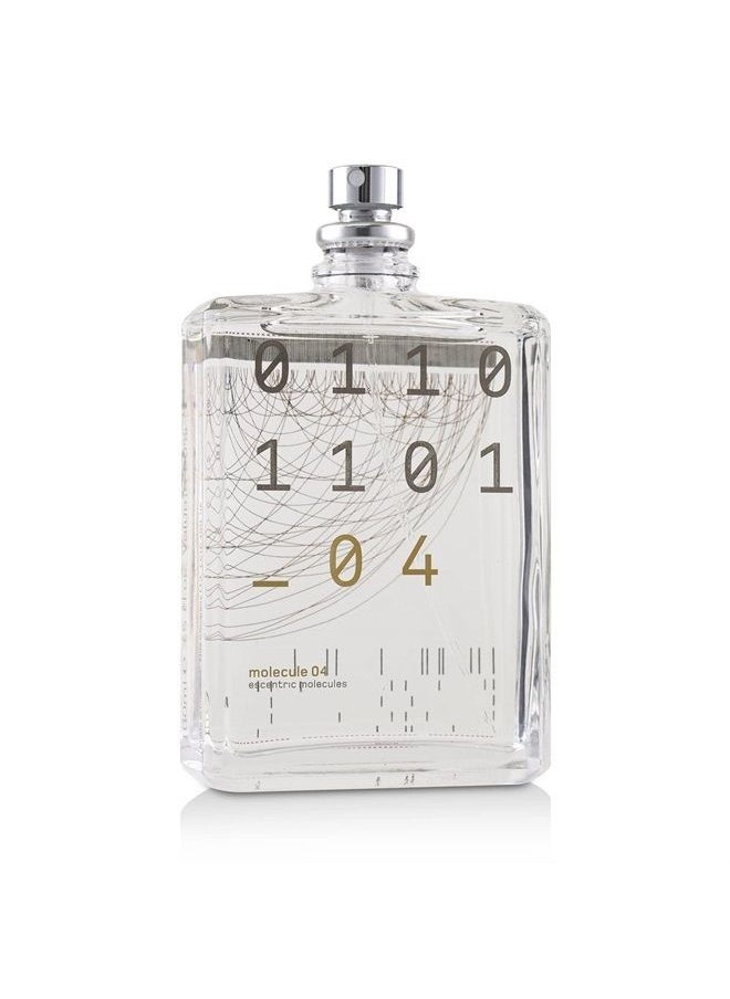 Escentric Molecules Molecule 04 for Unisex Edt Spray, 3.5 Fl Oz