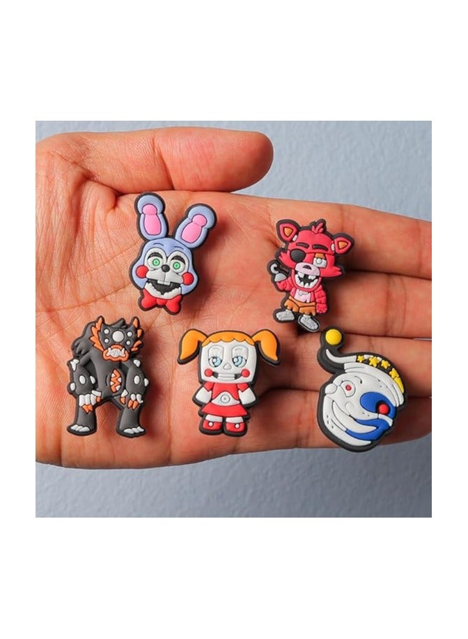 general 24PCS Video Game Shoe Charms, Cute Cartoon Shoe Decoration Charms for Croc Wristband Boys Girls Adults Party Favor Gifts - Image 5