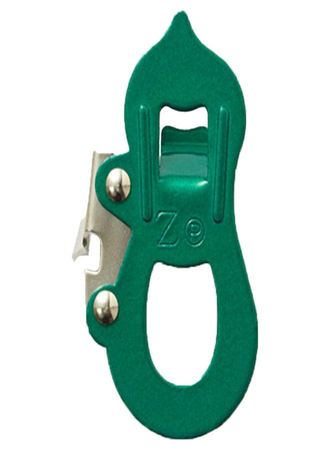 IPPINKA Japanese Metal Can Opener, Stainless Steel, Hyotan Design, Green, Made in Tsubame, Japan - Image 1