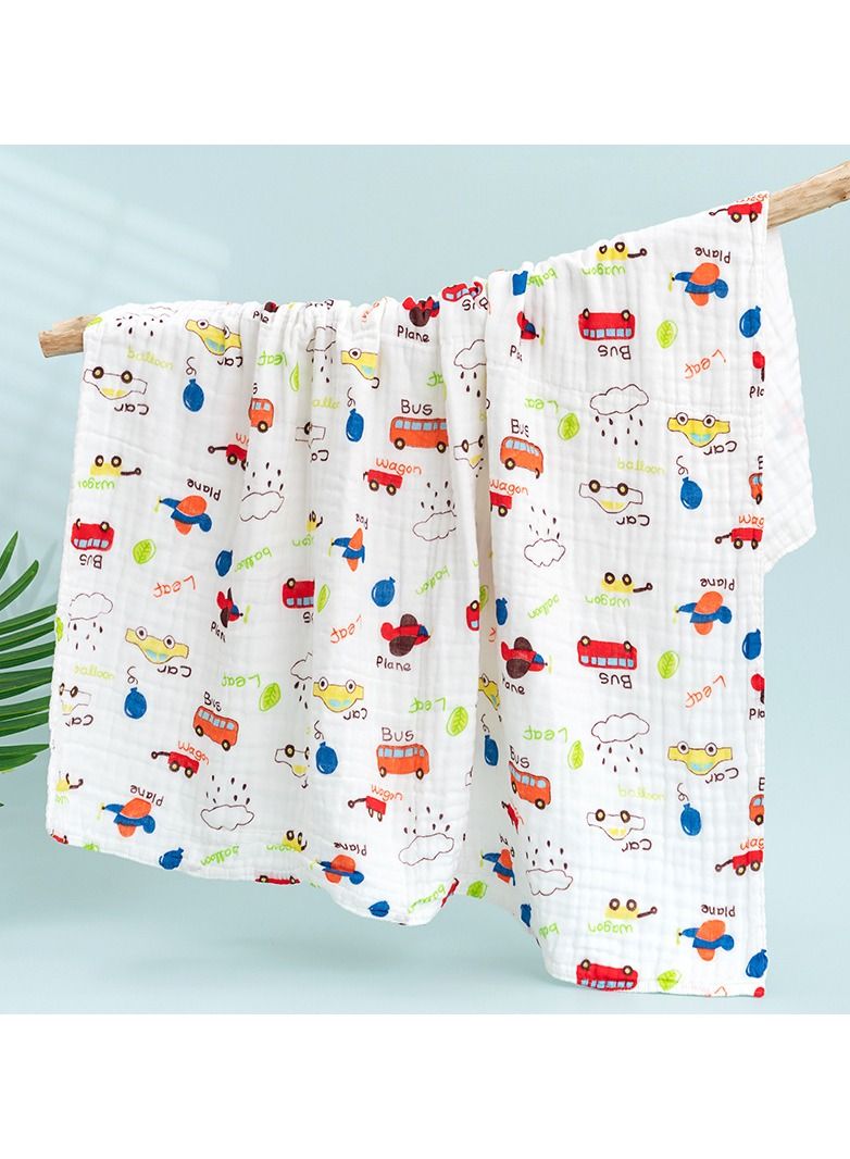 Loquat Pure Cotton Cartoon Printed Bath Towels