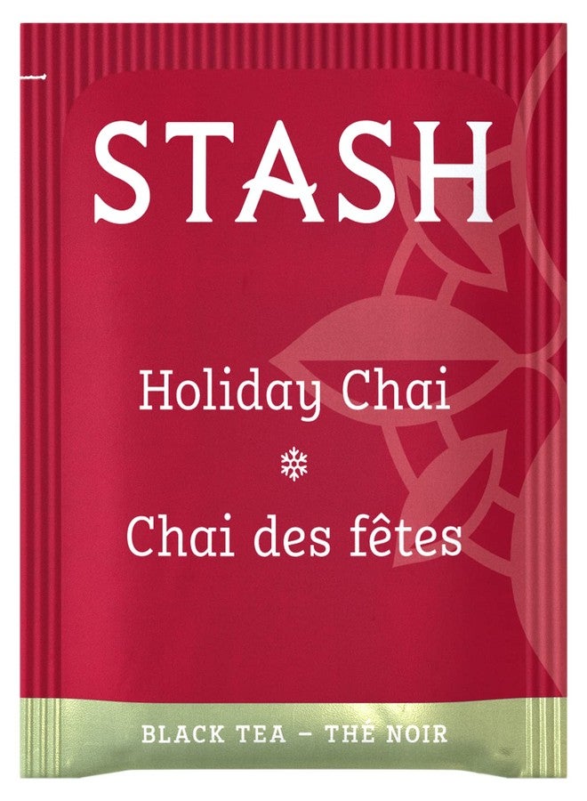 Stash Tea Holiday Chai Tea 18 Count Tea Bags (Pack of 6), Individual Spiced Black Tea Bags for Use in Teapots Mugs or Cups, Brew Hot Tea or Iced Tea - Image 3