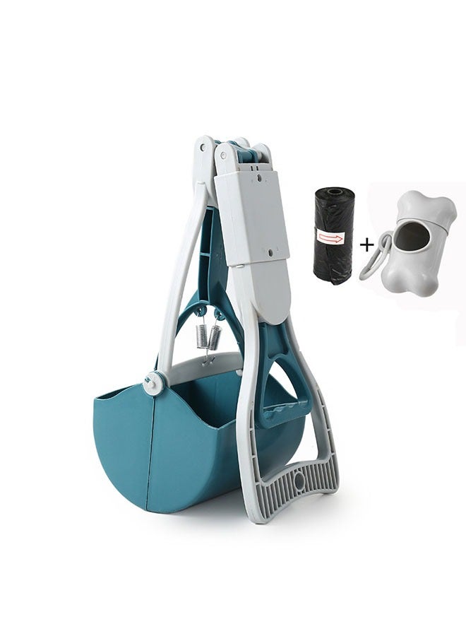 مجرفة لتجميع فضلات الكلاب، جامل للحمامات الحيوانية، مقبض محمول بطول 24 بوصة، مناسبة للكلاب والقطط والحيوانات الأخرى، تجول خارج المنزل بسهولة دون أن تتسخ اليدين.