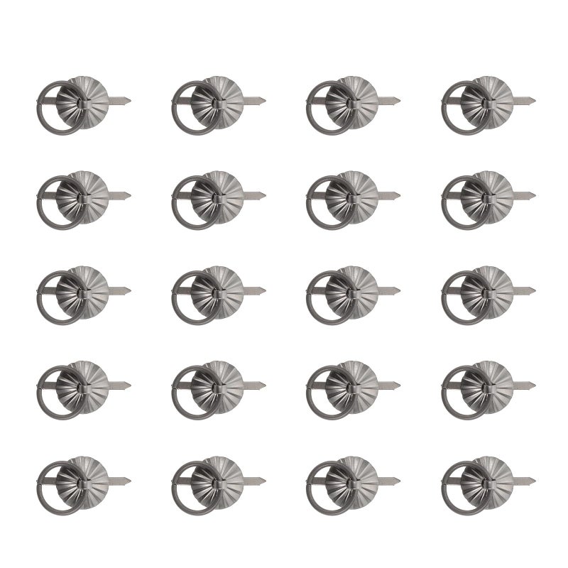 Gray Metal Mini Drawer Pull Handles 30pcs Cabinet Knobs For Storage Boxes Hardware - Image 2