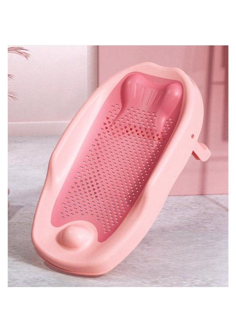 MIXDE Baby Bath Support, Baby Bather Support for Bath tub or Sink Slip-Resistant, Baby Bath Seat Mat, Ergonomic for Newborn Infant, for Newborn, 0-12 Months Baby  - Image 2