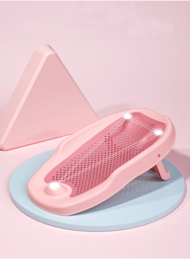 MIXDE Baby Bath Support, Baby Bather Support for Bath tub or Sink Slip-Resistant, Baby Bath Seat Mat, Ergonomic for Newborn Infant, for Newborn, 0-12 Months Baby  - Image 4