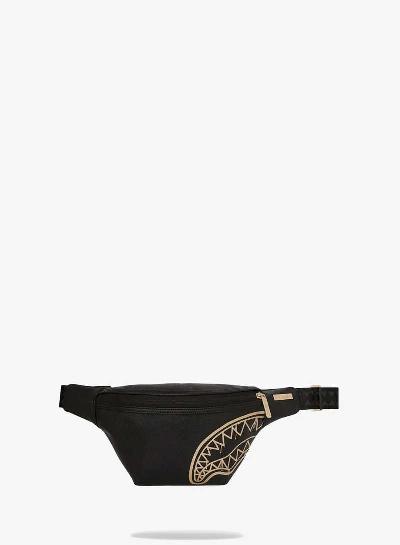 SPRAYGROUND THAT GOLD DRAP CROSSBODY SAVVY