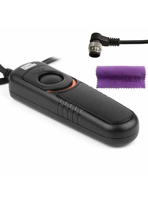 Pixel Remote Commander Shutter Release Cable DC0 Compatible with Nikon Z8 Z9 D3 D4 D5 D6 D800 D850 D810 D700 D500 D300 D200 F6 F100 F5 F90X F90 N90s D1X D2H D3X Compatible with Nikon MC-30A