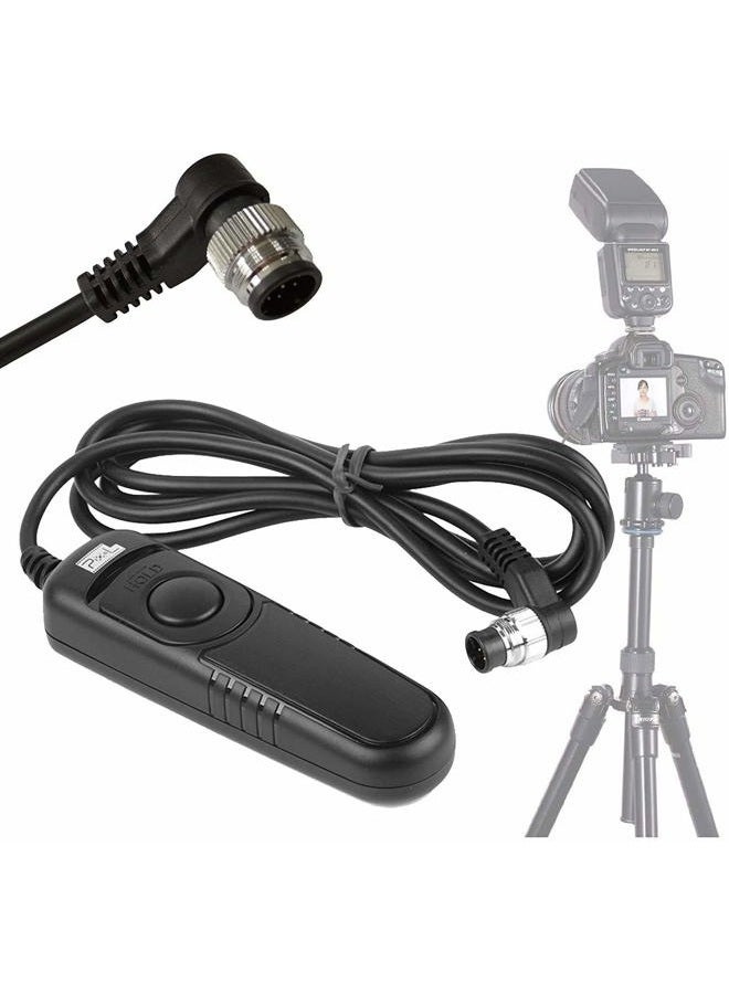 Pixel Remote Commander Shutter Release Cable DC0 Compatible with Nikon Z8 Z9 D3 D4 D5 D6 D800 D850 D810 D700 D500 D300 D200 F6 F100 F5 F90X F90 N90s D1X D2H D3X Compatible with Nikon MC-30A