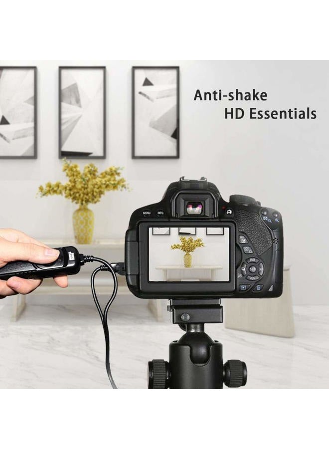 Pixel Remote Commander Shutter Release Cable DC0 Compatible with Nikon Z8 Z9 D3 D4 D5 D6 D800 D850 D810 D700 D500 D300 D200 F6 F100 F5 F90X F90 N90s D1X D2H D3X Compatible with Nikon MC-30A