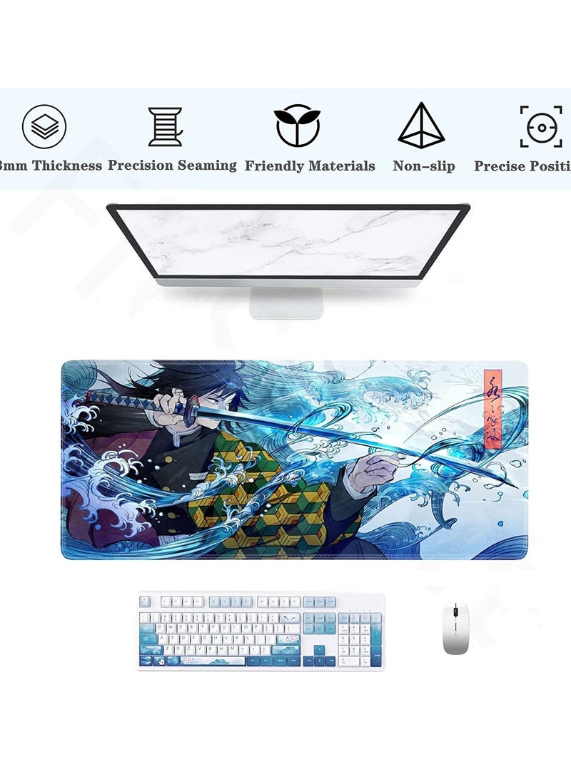 Generic - Demon Slayer Gaming Mouse Pad –Anti Slip Rubber - Speed Edition | 800 X 300 x 3 mm - Image 1