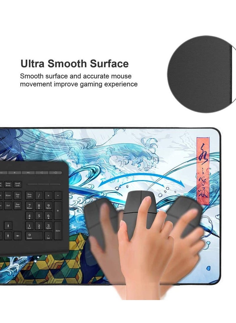Generic - Demon Slayer Gaming Mouse Pad –Anti Slip Rubber - Speed Edition | 800 X 300 x 3 mm - Image 1