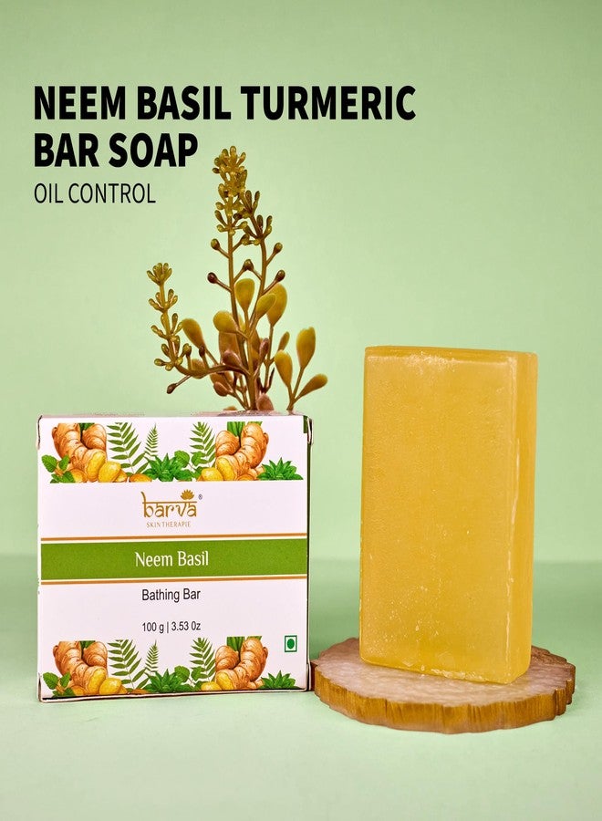 بارفا صابون بارفا بالجلسرين النقي يحتوي على مكونات طبيعية لتدليل بشرتك، صابون استحمام فاخر لجميع أنواع البشرة. (عبوة من قطعتين من صابون الاستحمام بالنييم والريحان) - Image 3
