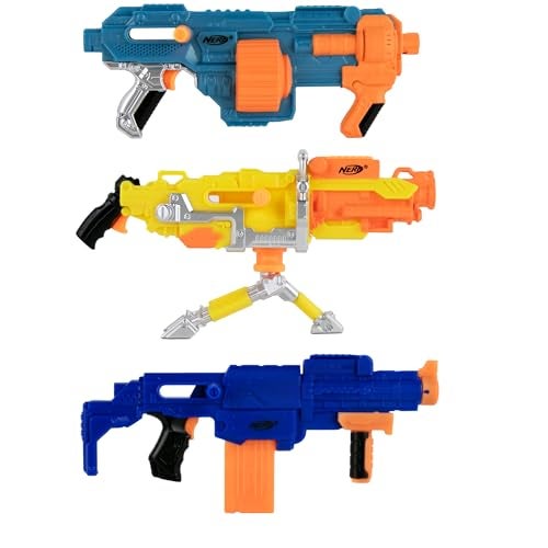 World's Smallest Worlds Smallest Nerf NStrike Elite 20 Blasters Series 2 Bundle Set of 3 - Image 5