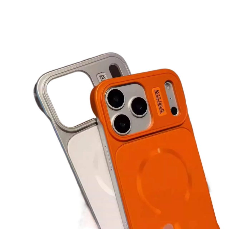 غطاء MagSafe بPC لـ iPhone 11 مع حماية من السقوط ومغناطيس قوي مع مقاوم للصدمات مع تصميم بدون إطار مع ملمس غير لامع باللون أسود مغناطيسي - ModaStar - Image 5