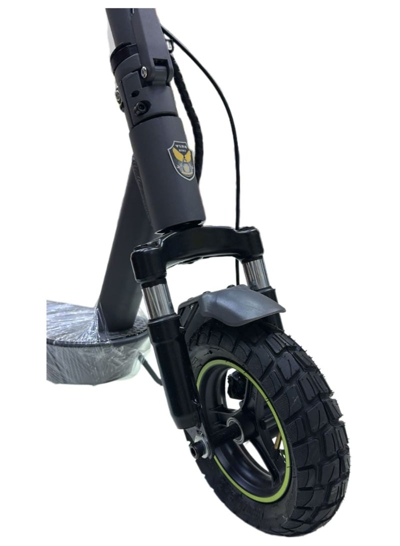 فيرا سكوتر كهربائي ٣٦ فولت مع نظام تعليق، فرامل قرصية، ومؤشرات LED - EcoScoot Pro - Image 1