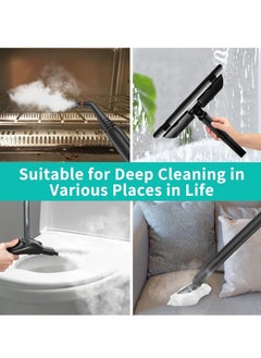 GearZone Steam Cleaner with Accessories, Portable Multipurpose Steam Cleaner for Car 5 Mins Heating with Large Tank, Heavy Duty Steam Cleaner Carpet and Upholstery, Floors, Tiles, Car  - Image 3
