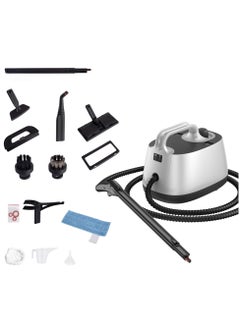 GearZone Steam Cleaner with Accessories, Portable Multipurpose Steam Cleaner for Car 5 Mins Heating with Large Tank, Heavy Duty Steam Cleaner Carpet and Upholstery, Floors, Tiles, Car  - Image 1