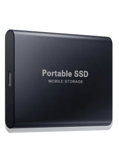 Generic 6TB Portable External Hard Drive, Mini SSD Hard Drives, Solid State External Drives, Computer Backup Drive, USB 3.1 to TypeC Support Data Storage Transfer for Windows XP PC Laptop and Mac (Black)  - Image 1
