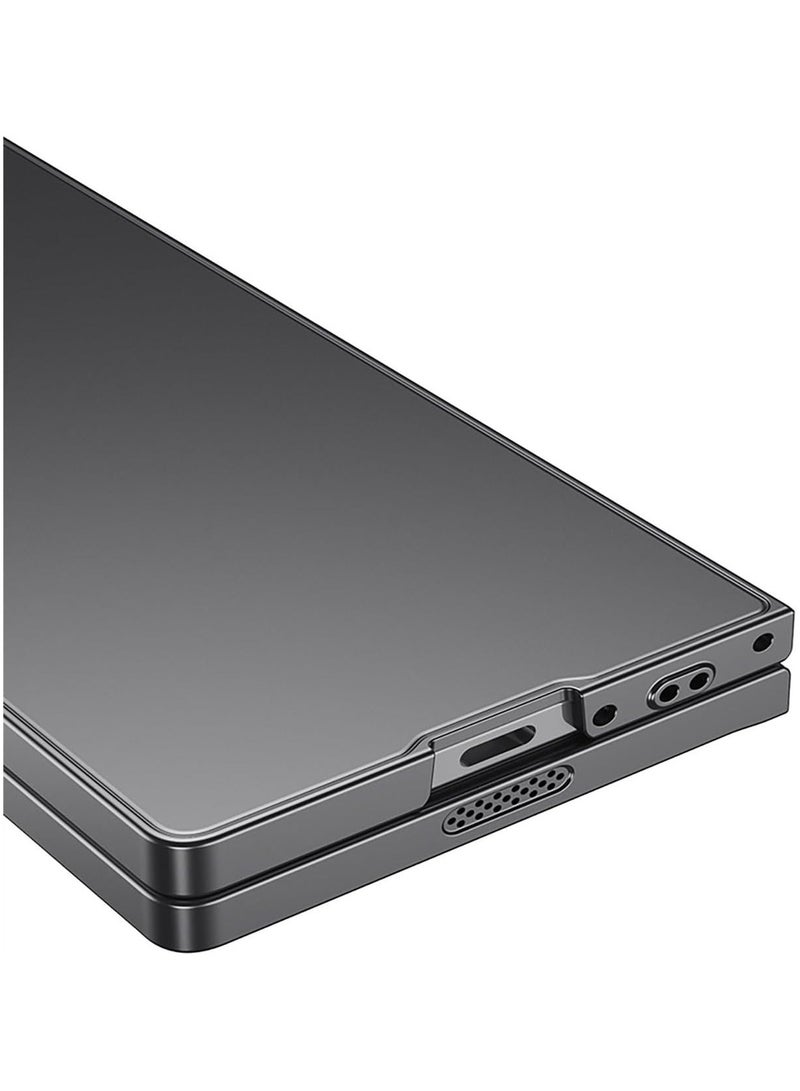 Captaintech Compatible with Galaxy Z Fold 6 Case, Slim Phone Shell, Anti Drop, Full 360° Coverage,Wireless Charging Compatible Case for Z Fold 6 2024 (Black) - Image 2