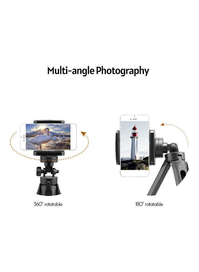 NIBEMINENT Adjustable Tripod Stand Black  - Image 5