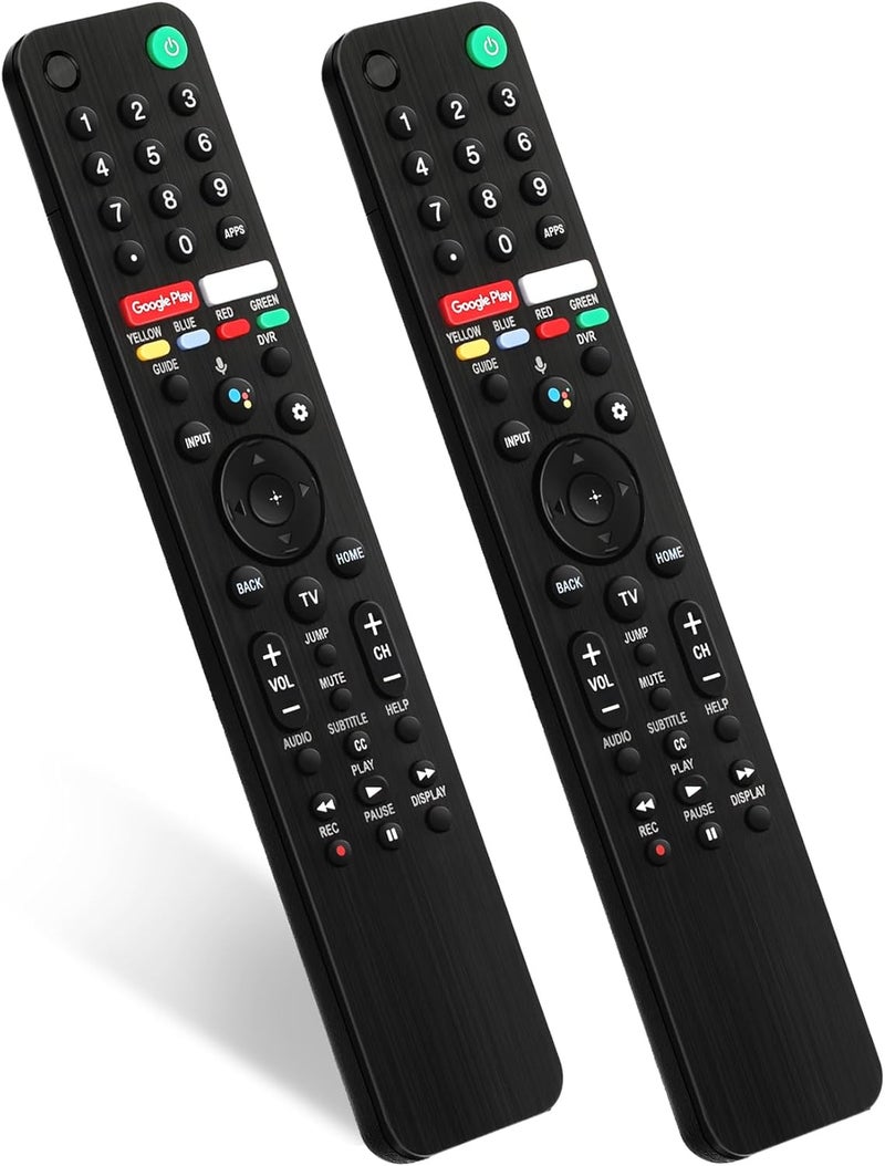 RMF-TX500U Smart TV Remote 2 Pack for Sony Bravia Voice Remote, Replacement for XBR/KD/XR Series X900H X800H X950G X850G 55A8H X750H - 1 Year Full Warranty