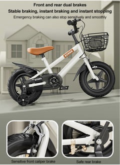 Sharpdo 14 inch Bicycle for Kids, with Training Wheel and Adjustable Seat, Kids Bicycle for 2-8 Years Boy and Girls  - Image 3