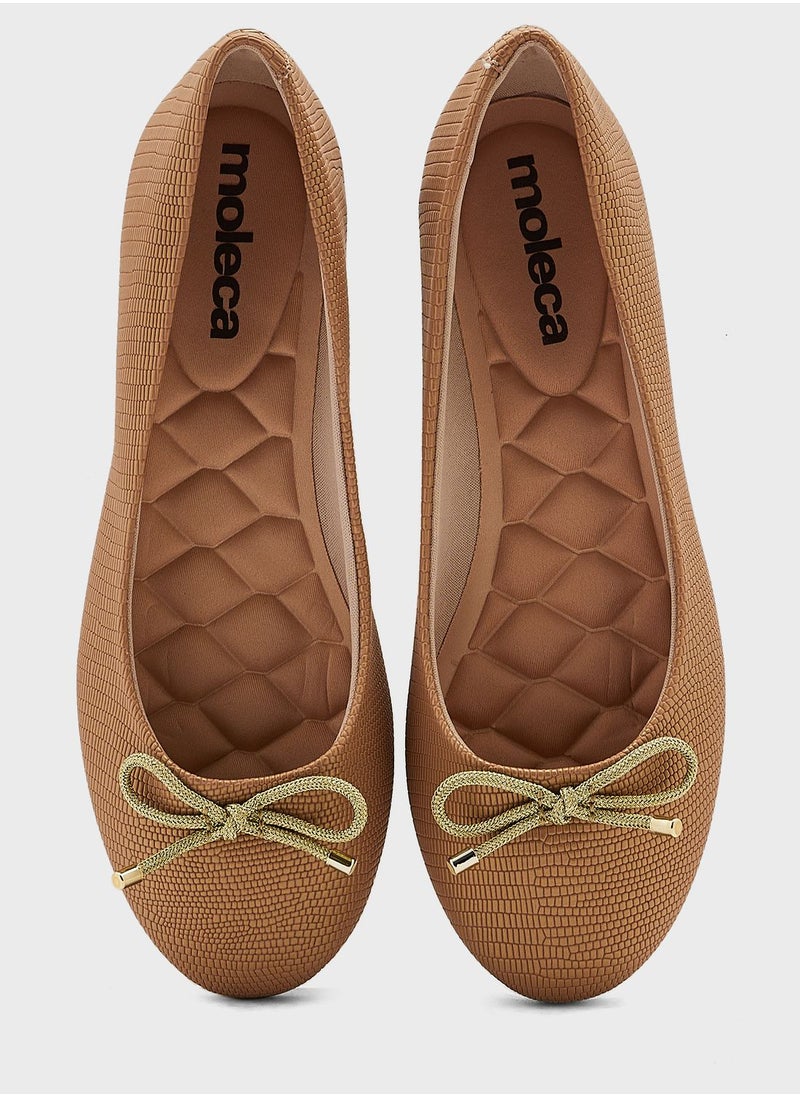 MOLECA - Veronica Close Toe Ballerinas - Image 1
