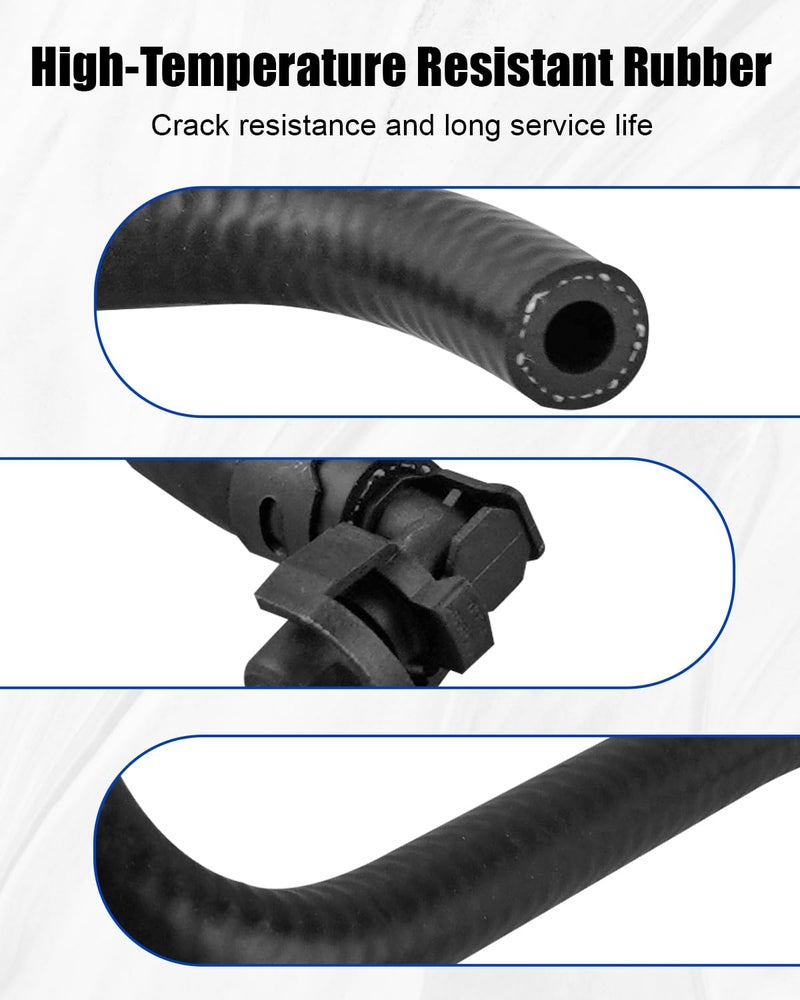 HUQUZN Radiator Coolant Hose Fit for Buick Encore Chevrolet Trax 2013 2014 2015 2016 2017 2018 2019 2020 2021 Replace 96968694 14L - Image 4