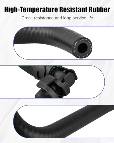 HUQUZN Radiator Coolant Hose Fit for Buick Encore Chevrolet Trax 2013 2014 2015 2016 2017 2018 2019 2020 2021 Replace 96968694 14L - Image 3