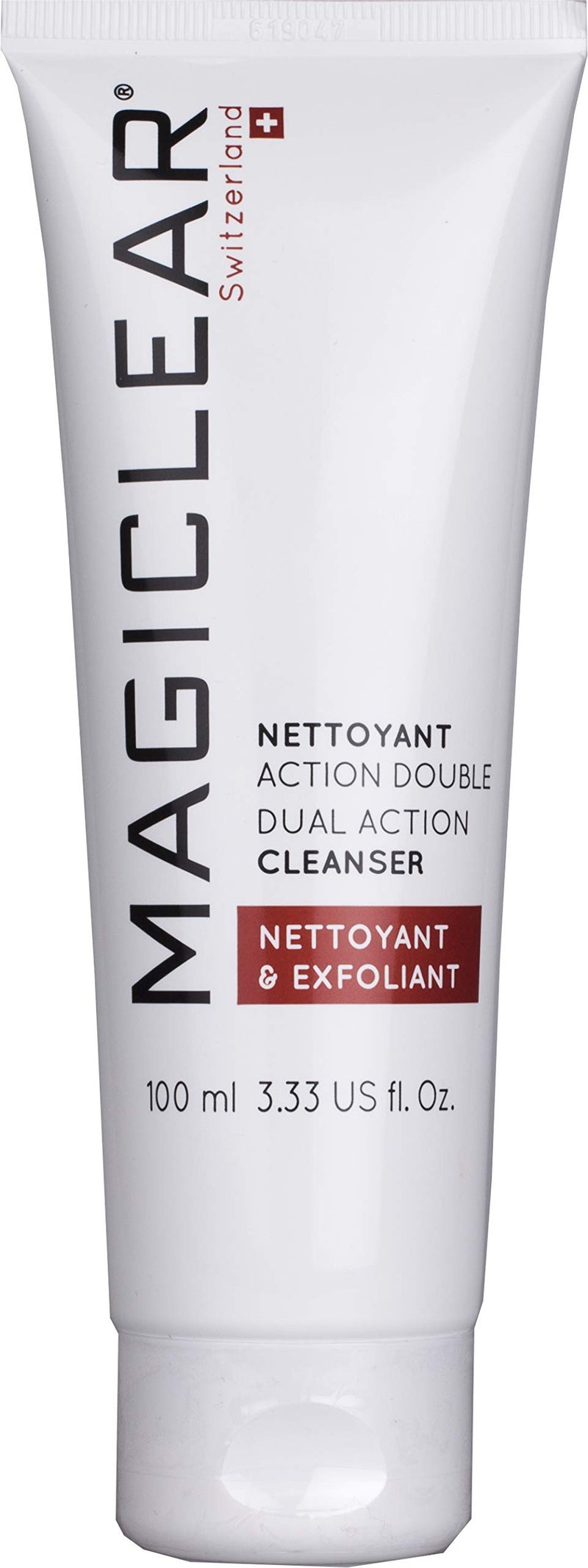 Magiclear Luxury Exfoliator and Cleanser  Dual Action Deep Face Wash OilFree Daily Cleanser and Facial Scrub  Best Swiss Brand 100ml