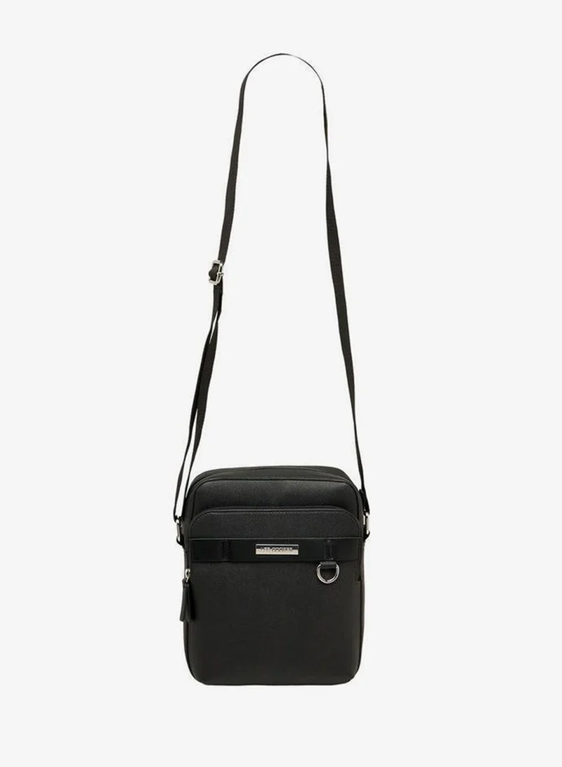Lee Cooper BLACK Men Adjustable Strap Crossbody Bag for Men | Best Price UAE