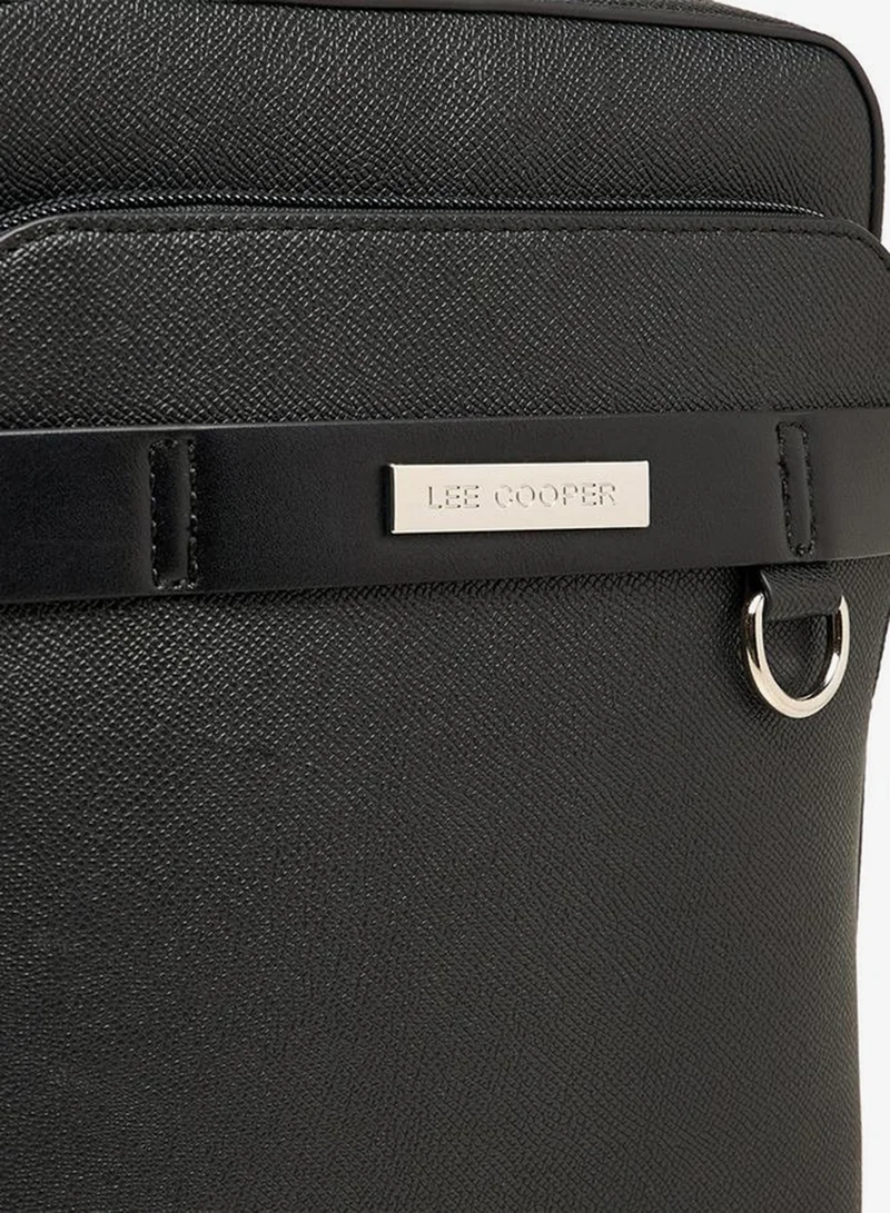 Lee Cooper BLACK Men Adjustable Strap Crossbody Bag for Men | Best Price UAE