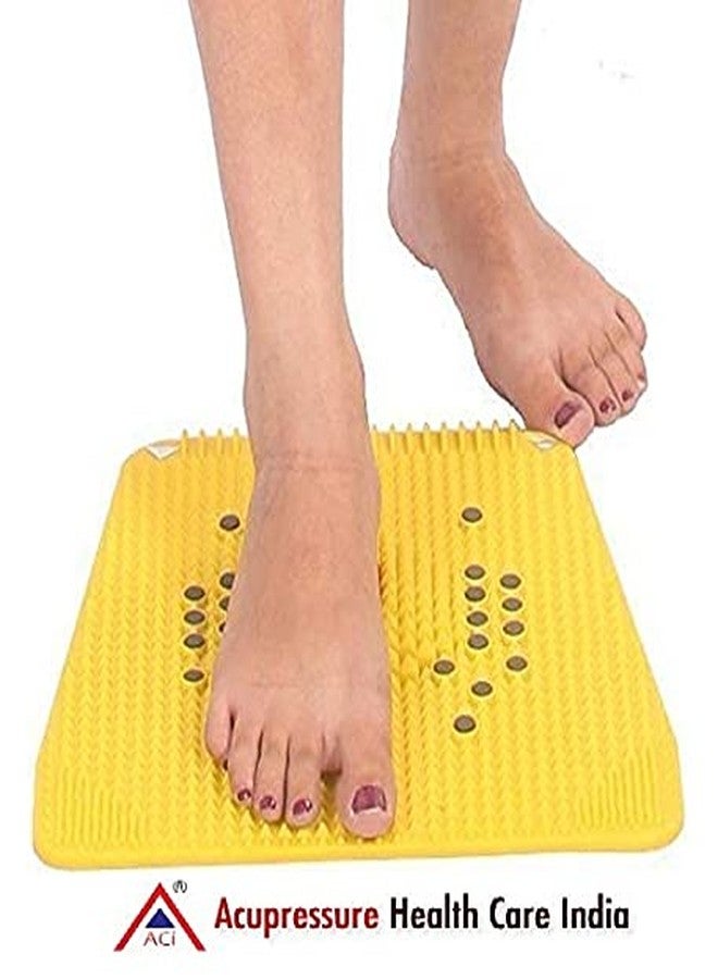 ACi Acupressure Magnetic Foot Mat for Stress and Pain Relief - Multicolor - Image 3