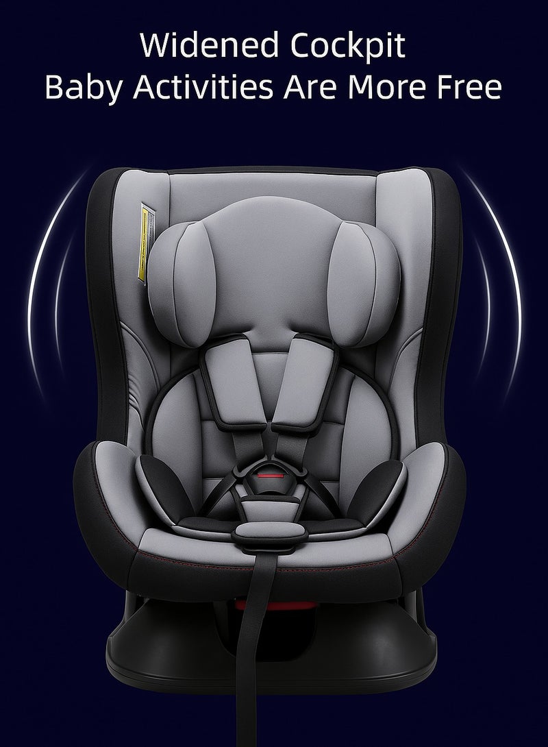 Toddler Car Seat 0 to 4 Years Adjustable Reclining Infant Car Seat Shock-Absorbing Cushion 360 Surround Protection Universal for Most Vehicles  - Image 4