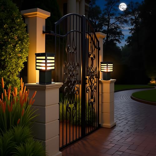 Lyse Decor gate Lamps for Outdoor Waterproof, gate lamp Light, Pillar Light Waterproof, Modern Boundary Wall Lights Outdoor (Pack of 1) - Image 2