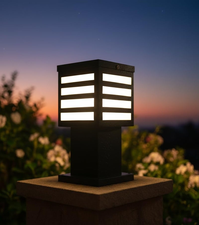Lyse Decor gate Lamps for Outdoor Waterproof, gate lamp Light, Pillar Light Waterproof, Modern Boundary Wall Lights Outdoor (Pack of 1) - Image 3