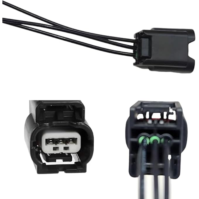 AUTO OCCASION Automotive Alternators Plug Connector Pigtail 3 PIN Compatible with Honda Accord Hybrid EX-L Touring LX Sport Hybrid Touring Plug-In Accord - Image 1