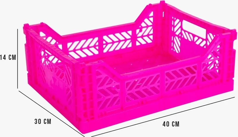 Ayyıldız Aykasa 403014 Midibox Neon Pink Foldable Case