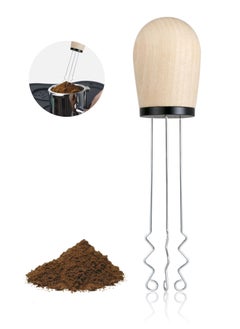 MIBRU Coffee Needle Zigzag Pen size Design with Tamper 58mm, 53mm, 51mm Distributor Leveler Tool Conglomerate Type Professional Barista Coffee Powder Stirring Tool  - Image 1