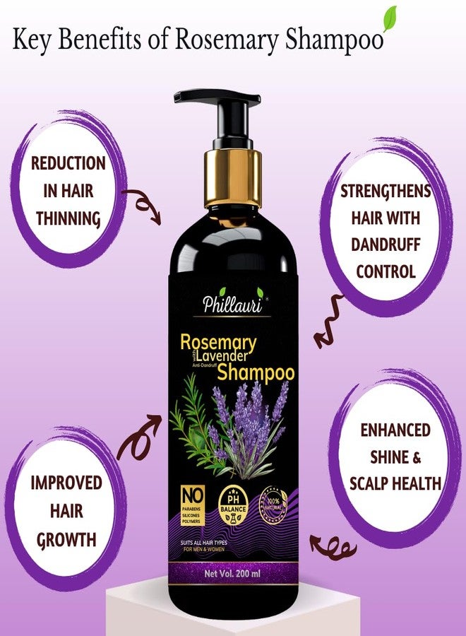 Phillauri Rosemary Hair Nourishing Shampoo & conditioner combo kit for Strong, Shiny Hair (2 Items in the set) - Image 3