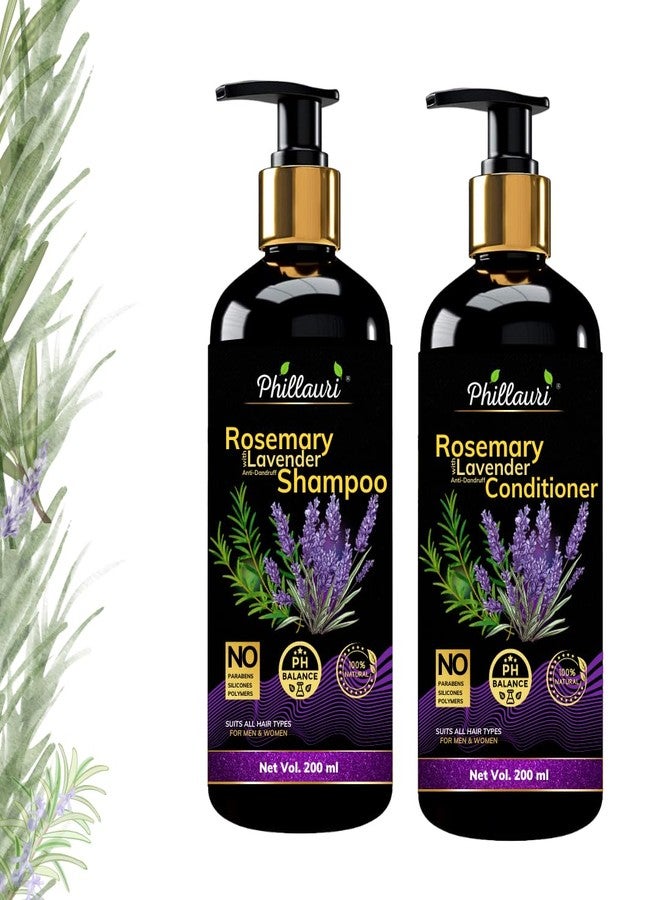 Phillauri Rosemary Hair Nourishing Shampoo & conditioner combo kit for Strong, Shiny Hair (2 Items in the set) - Image 1