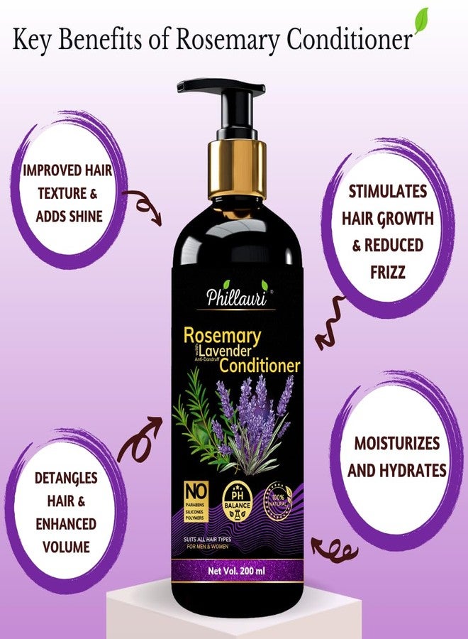 Phillauri Rosemary Hair Nourishing Shampoo & conditioner combo kit for Strong, Shiny Hair (2 Items in the set) - Image 2