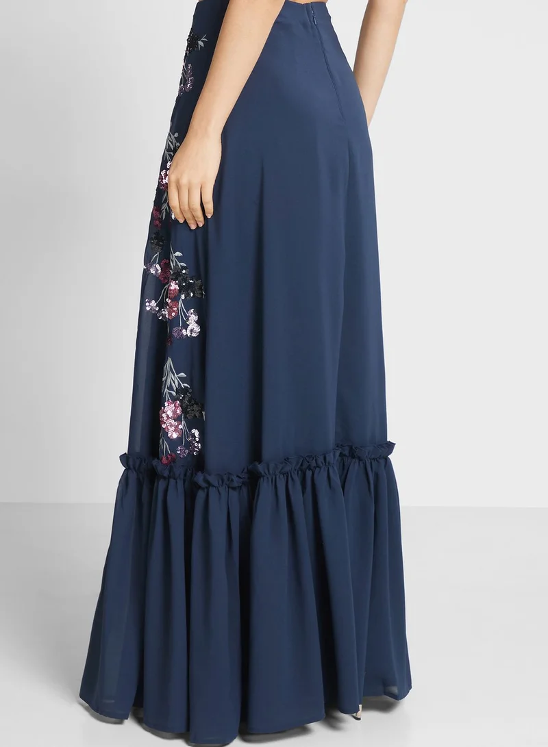 Maya High Waist Floral Printed Skirt