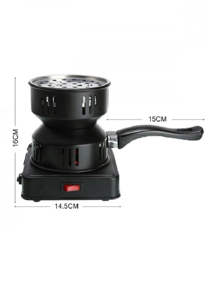 Electric Charcoal Burner 500 Watts Black - Image 5
