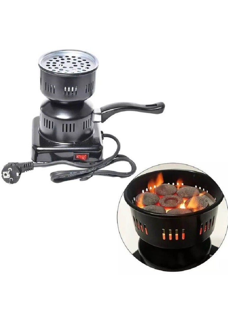 Electric Charcoal Burner 500 Watts Black - Image 2