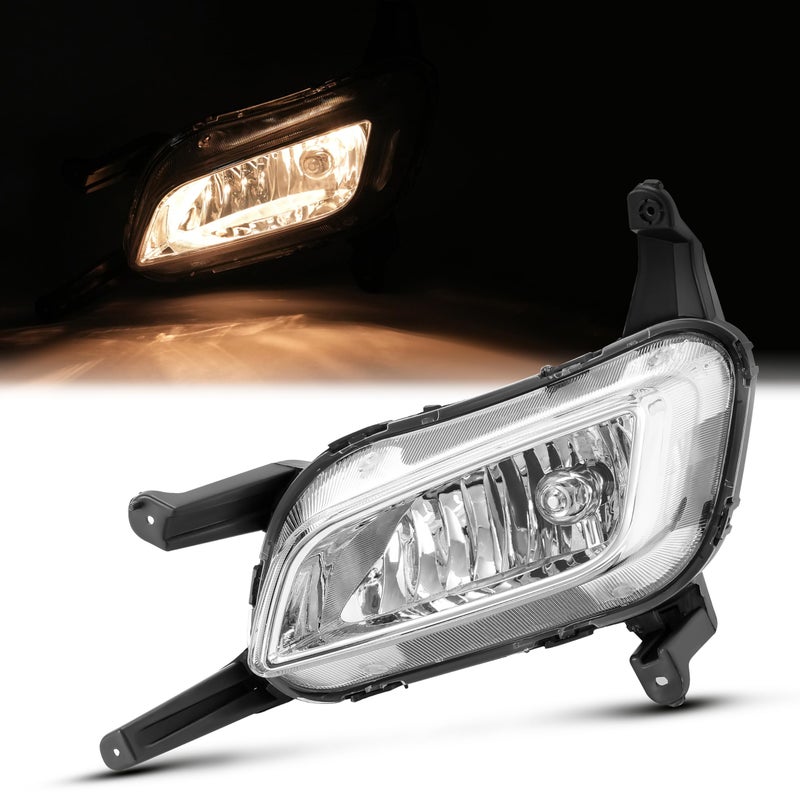 HECASA Fog Light Compatible with 20142015 Kia Optima Fog Lamp WBulb Front Bumper Left Driver Side Replacement for 922012T550