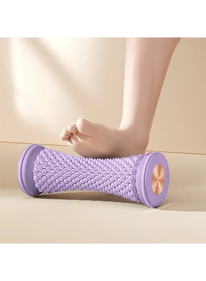 Loquat Foot Roller Massager for Plantar Fascia Relief, for Deep Tissue Muscle Massage, Muscle Relaxation for Feet, Hands, Arms, and Legs (Purple) - Image 2