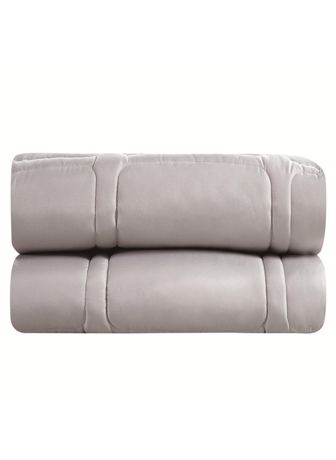 Stargold Duvet Cover Set 8 Pieces Comforter Set with Bed Skirt Quilt Cover Fitted Sheet Pillow Cover Comforter 220X240 cm King Size Mattress  - Image 3