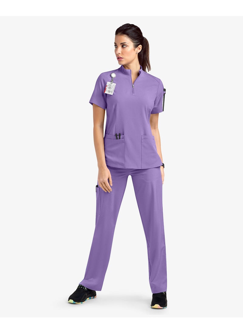 KUYING New V-neck Split Style Medical Work Uniform  - Image 1